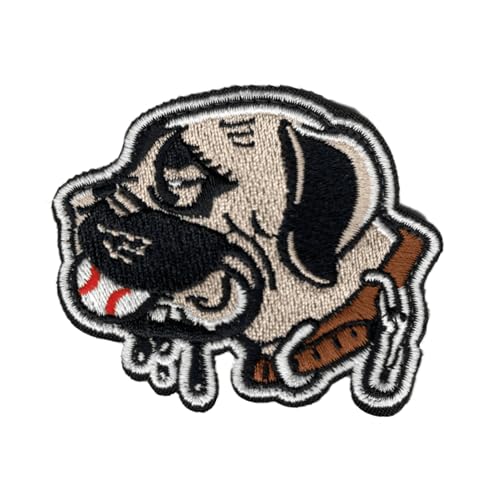 DoLife Attached Baseball-Mops-Aufnäher mit Klettverschluss für Rucksäcke, 1 Stück lustige Meme-Chenille-Patches, taktischer Militär-Moral-Patch mit Hakenverschluss-Rückseite, niedliches Zubehör DoLife Attached Baseball-Mops-Aufnäher mit Klettverschluss für Rucksäcke, 1 Stück lustige Meme-Chenille-Patches, taktischer Militär-Moral-Patch mit Hakenverschluss-Rückseite, niedliches Zubehör von DoLife Attached
