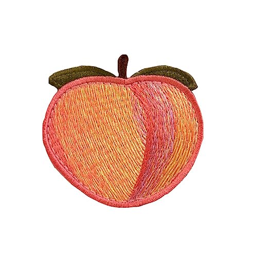 DoLife Attached Made in USA Peach Anime Kawaii Hook and Loop Patch, Funny Meme Embroidered Patches, Tactical Moral Patch with Hook Fastener Backing, Cute Accessories for Backpacks - Locally Owned von DoLife Attached