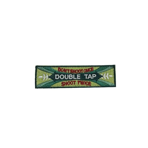 DoLife Attached USA Made Double Tap Gum Hook and Loop Patch, 1 Pcs Funny Meme Embroidered Patches, Tactical Military Moral Patch with Hook Fastener Backing, Cute Applique Accessories for Backpacks DoLife Attached USA Made Double Tap Gum Hook and Loop Patch, 1 Pcs Funny Meme Embroidered Patches, Tactical Military Moral Patch with Hook Fastener Backing, Cute Applique Accessories for Backpacks von DoLife Attached