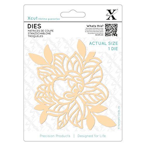 DOCrafts XCU503442 Xcut Stanzform Bloom, gelb, 19.5 x 14.3 x 1.2 cm von Docrafts