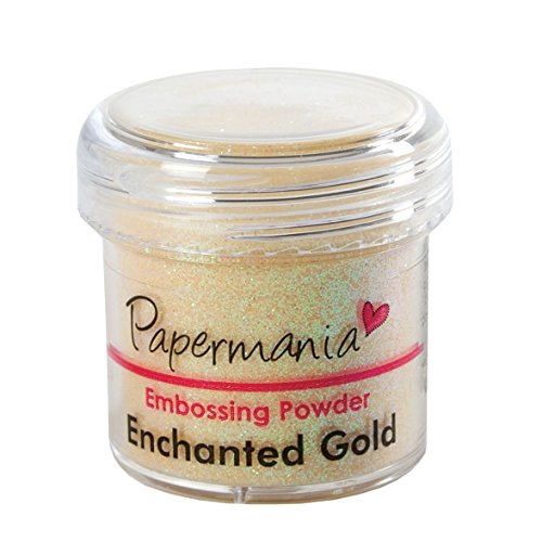 Docrafts 1 Oz Embossing-Puder, Enchanted Gold von Papermania