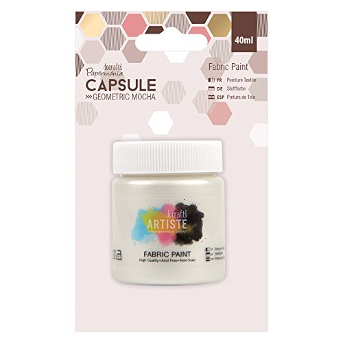 Docrafts Papermania - Stoffmalfarbe 40ml Geometric - Perlmutt Weiß Docrafts Papermania - Stoffmalfarbe 40ml Geometric - Perlmutt Weiß von Docrafts