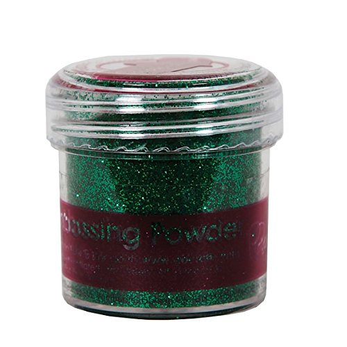 Docrafts 1 Oz Embossing-Puder, Lametta grün von Docrafts