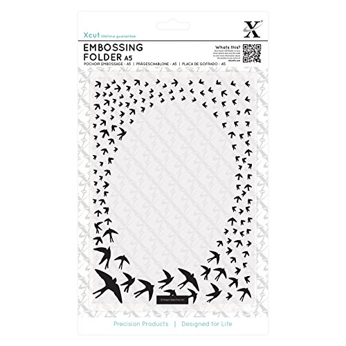 docrafts xcu515214 Xcut Universal A5 Prägeschablone, Schlucken, Rahmen, transparent docrafts xcu515214 Xcut Universal A5 Prägeschablone, Schlucken, Rahmen, transparent von Docrafts