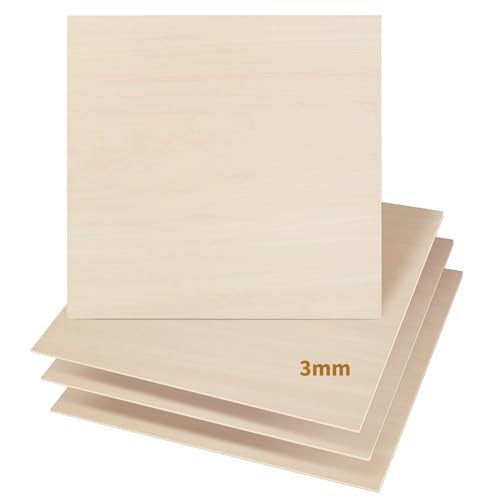 Dofiki 25 Stück Linde Sperrholz Blatt 3mm Sperrholz 400x400x3mm Holz Blatt für Laserschneiden Gravieren Holz brennen Crafting, Bass Holz Blätter Handwerk Sperrholz 1/8 "x15,7 "x15,7" Dofiki 25 Stück Linde Sperrholz Blatt 3mm Sperrholz 400x400x3mm Holz Blatt für Laserschneiden Gravieren Holz brennen Crafting, Bass Holz Blätter Handwerk Sperrholz 1/8 "x15,7 "x15,7" von Dofiki