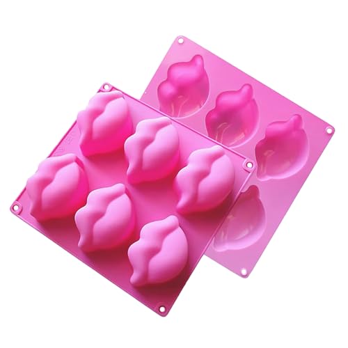 Dohia Hot Lips Formen D3-ZCGJMJ 3D-Silikonform für Hochzeit, Party, Zubehör, Herstellung von Kuchen, Seife, Schokolade, Süßigkeiten, Cupcakes Dohia Hot Lips Formen D3-ZCGJMJ 3D-Silikonform für Hochzeit, Party, Zubehör, Herstellung von Kuchen, Seife, Schokolade, Süßigkeiten, Cupcakes von Dohia