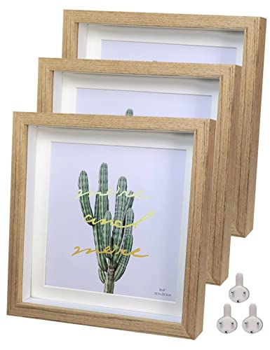 Dohomi 3D Bilderrahmen zum Befüllen Bilderrahmen 20x20cm 3 Pack Dunkles Holz Fotorahmen aus Massivholz und Echtglas für Objekte bis 1.5cm Dohomi 3D Bilderrahmen zum Befüllen Bilderrahmen 20x20cm 3 Pack Dunkles Holz Fotorahmen aus Massivholz und Echtglas für Objekte bis 1.5cm von Dohomi