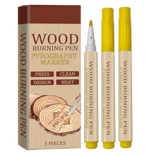 6 Holzbearbeitungs-Brennstift -Holzbrennstift-Werkzeug | Holzverbrennungsstift | Marker & Filzstifte Sicheres Holzverbrennungsset | Präzise Und Einfache Verbrennung Von Designs Auf Und Handwerk 6 Holzbearbeitungs-Brennstift -Holzbrennstift-Werkzeug | Holzverbrennungsstift | Marker & Filzstifte Sicheres Holzverbrennungsset | Präzise Und Einfache Verbrennung Von Designs Auf Und Handwerk von Doiyislem