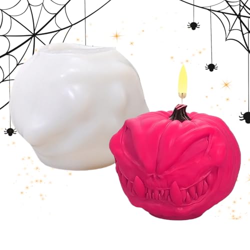 Doiyislem Halloween Kerzenformen - Gips Silikonformen | Gruselige Bastelschablone Einfache Entformung Für Epoxidharz Gips Deko Seifenherstellung Kunstprojekte Doiyislem Halloween Kerzenformen - Gips Silikonformen | Gruselige Bastelschablone Einfache Entformung Für Epoxidharz Gips Deko Seifenherstellung Kunstprojekte von Doiyislem