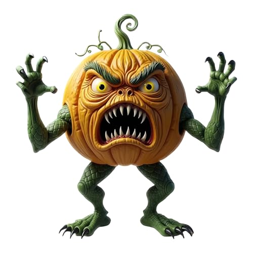 Doiyislem Halloween Skulptur,Lustige Kürbisskulptur | Resin Dekofigur Tischdekoration Wohnaccessoire Festtagsdeko für Zuhause Doiyislem Halloween Skulptur,Lustige Kürbisskulptur | Resin Dekofigur Tischdekoration Wohnaccessoire Festtagsdeko für Zuhause von Doiyislem