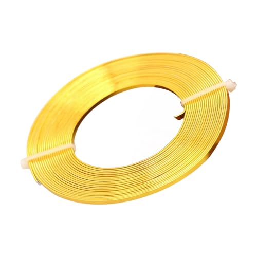 Doiyislem Modellierdraht | Flache Rollen für Bastel Armierungsdraht in Bunten Farben,Handmade Schmuck Draht Deko Für Perlen Häkeln Strickaccessoires Ohrringe Armbänder Doiyislem Modellierdraht | Flache Rollen für Bastel Armierungsdraht in Bunten Farben,Handmade Schmuck Draht Deko Für Perlen Häkeln Strickaccessoires Ohrringe Armbänder von Doiyislem