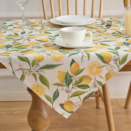 Tischdecke 85 x 85 Zitrone Modern Gelb Lemons Grüne Blätter Summer Tischdeko Zitrone Polyester Abwaschbar Dekoration für Drinnen Draußen Herbst Esstisch Party Dekor Hochzeiten Feiertage Geburtstag Tischdecke 85 x 85 Zitrone Modern Gelb Lemons Grüne Blätter Summer Tischdeko Zitrone Polyester Abwaschbar Dekoration für Drinnen Draußen Herbst Esstisch Party Dekor Hochzeiten Feiertage Geburtstag von Dokeleen