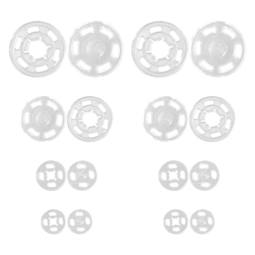 Dokeno 150 Paare Unsichtbare Druckknöpfe, Druckknöpfe zum Annähen Unsichtbare Kunststoff Druckknopf Verschlussknöpfe für DIY Kleidung Knöpfe Hemden Nähen Knöpfe 7mm/11.5mm/15mm/21mm Dokeno 150 Paare Unsichtbare Druckknöpfe, Druckknöpfe zum Annähen Unsichtbare Kunststoff Druckknopf Verschlussknöpfe für DIY Kleidung Knöpfe Hemden Nähen Knöpfe 7mm/11.5mm/15mm/21mm von Dokeno
