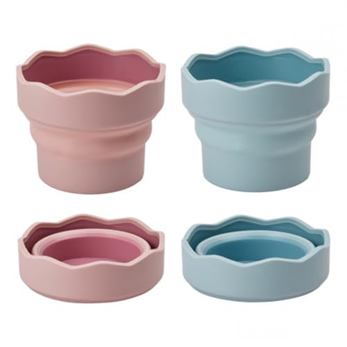 Dokeno 2 Stück Malerei Pinsel Waschen Eimer Silikon Faltbarer Malerei Wasserbecher Pinsel Waschen Eimer Pinselreiniger Waschen Eimer Pinsel Halter für Drinnen und Draußen Malerei Dokeno 2 Stück Malerei Pinsel Waschen Eimer Silikon Faltbarer Malerei Wasserbecher Pinsel Waschen Eimer Pinselreiniger Waschen Eimer Pinsel Halter für Drinnen und Draußen Malerei von Dokeno