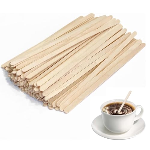 Kaffeerührstäbchen,100 Stück 14 Cm Rührstäbchen ,lange Aus Holz. Einweg Kaffeestäbchen, Kaffee Holzrührstäbe. Sticks Für Tee Und Kaffee. Holzstäbchen Zum Basteln Kaffeerührstäbchen,100 Stück 14 Cm Rührstäbchen ,lange Aus Holz. Einweg Kaffeestäbchen, Kaffee Holzrührstäbe. Sticks Für Tee Und Kaffee. Holzstäbchen Zum Basteln von Dolaso
