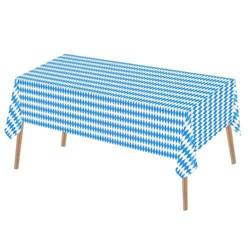Dololoo Einweg Tischdecke aus Kunststoff 137 x 274 cm, Wasserdicht Geburtstag Tischdecken, Rechteckig Tischtuch Geeignet für Party, Kindergeburtstag, Hochzeit, Weihnachten Dololoo Einweg Tischdecke aus Kunststoff 137 x 274 cm, Wasserdicht Geburtstag Tischdecken, Rechteckig Tischtuch Geeignet für Party, Kindergeburtstag, Hochzeit, Weihnachten von Dololoo