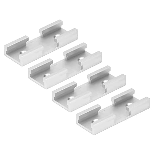 T Intersection Teile Aluminiumlegierung Holzbearbeitungsanschluss Carpenter Universal Set (Silber) von Domary