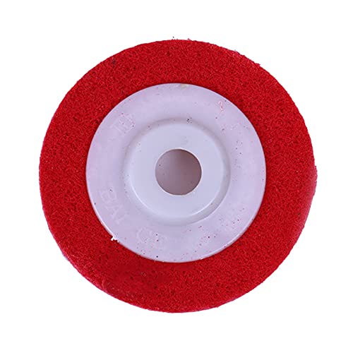 100 mm Nylonfaser-Polierscheibe, Schleifscheibe für 16 mm innen, 100 mm Nylonfaser, Polierscheibe, Schleifscheibe, mit 16 mm Innenloch von Domasvmd