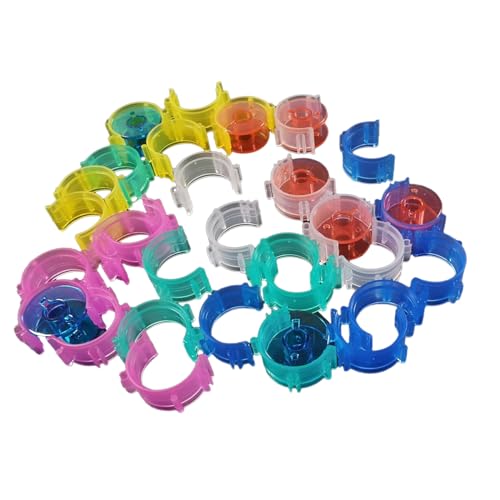 20 Stück Nähspulen kleine Clips Spulenhalter Clips Nähwerkzeug Zubehör Faden Clips Halter zum Quilten Nähen 20 Stück Spulenhalter Clips Spulenklemmen Halter Nähzubehör für Quilten von Domasvmd