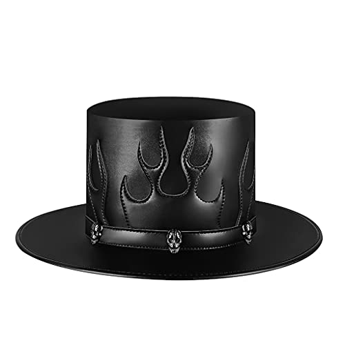 Doktorhut PU Leder Flamme für Cosplay Kostüm Doktorhut PU Leder Flamme für Cosplay Kostüm von Domasvmd