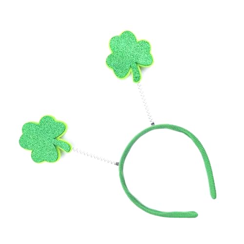 Domasvmd Feiern Sie den irischen Nationalfeiertag mit Frühlings-Haarband, erhalten Sie eine lustige Atmosphäre für Frauen, Hut für Partys von Domasvmd