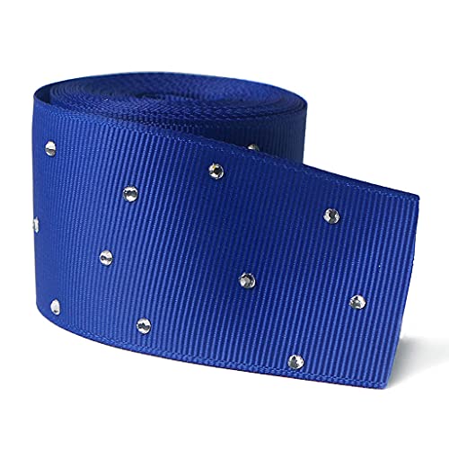Domasvmd Regenbogen-Ripsband mit Strasssteinen, Perlenband für Haarschleifen, Geschenkverpackungen Domasvmd Regenbogen-Ripsband mit Strasssteinen, Perlenband für Haarschleifen, Geschenkverpackungen von Domasvmd