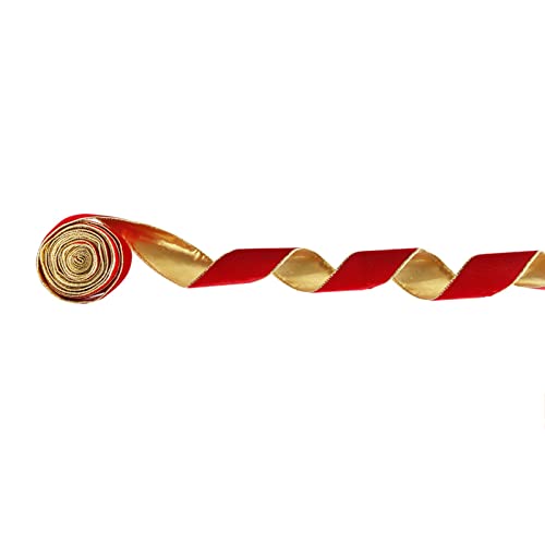 Domasvmd Weihnachtsband, Weihnachtsdekoration, Geschenkverpackung, für Zuhause, Urlaub, Partys, Hochzeiten, Geschenkband für Geschenkverpackungen Domasvmd Weihnachtsband, Weihnachtsdekoration, Geschenkverpackung, für Zuhause, Urlaub, Partys, Hochzeiten, Geschenkband für Geschenkverpackungen von Domasvmd