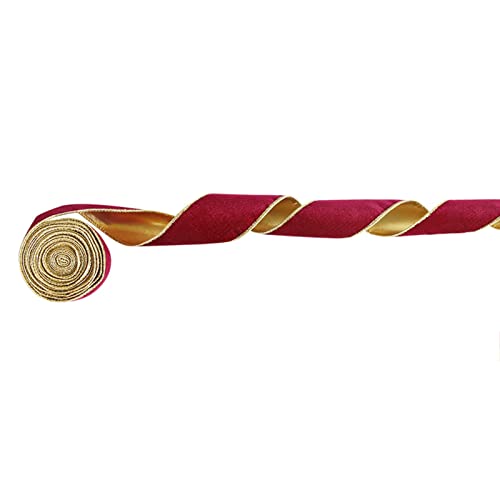 Domasvmd Weihnachtsband, Weihnachtsdekoration, Geschenkverpackung, für Zuhause, Urlaub, Partys, Hochzeiten, Geschenkband für Geschenkverpackungen Domasvmd Weihnachtsband, Weihnachtsdekoration, Geschenkverpackung, für Zuhause, Urlaub, Partys, Hochzeiten, Geschenkband für Geschenkverpackungen von Domasvmd