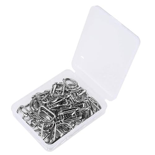 Drehverschlüsse mit D-Ringen und Schiebeschnallen, Set, verstellbare Schnalle für Rucksack, Geldbörse, Tasche, Hardware-Herstellung, Zubehör, Haken, Triglide-Schieberschnalle, D-Ringe für von Domasvmd