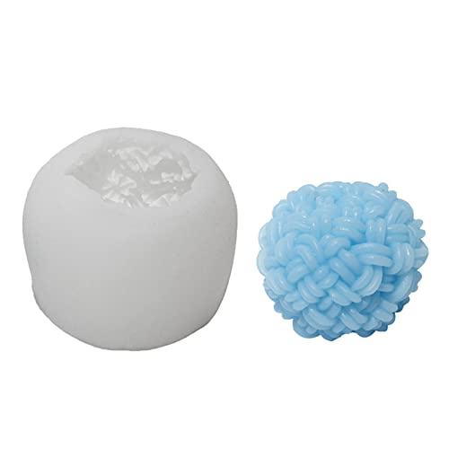 Garnkugel-Dekoration, 3D-Seife, Epoxidharz, handgefertigte Kerzen, Wachs, Seife, Formen für Dekorationen, Dekoration Garnkugel-Dekoration, 3D-Seife, Epoxidharz, handgefertigte Kerzen, Wachs, Seife, Formen für Dekorationen, Dekoration von Domasvmd