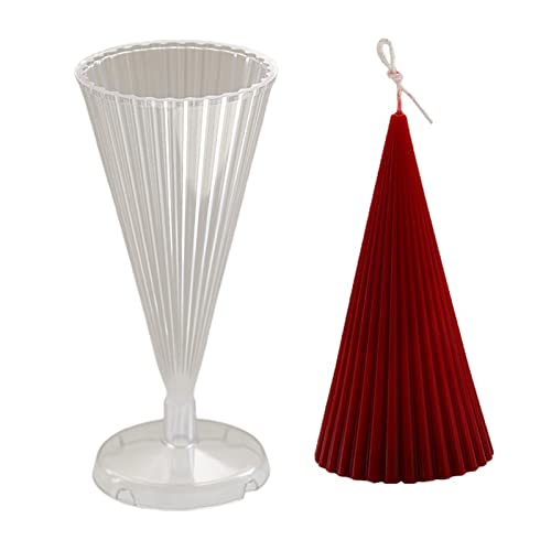 Kunststoffform für die Herstellung von gestreiften Kegeln für selbstgemachte Seife, Abendessen, Hochzeit, Party, Dekoration, Formen Kunststoffform für die Herstellung von gestreiften Kegeln für selbstgemachte Seife, Abendessen, Hochzeit, Party, Dekoration, Formen von Domasvmd