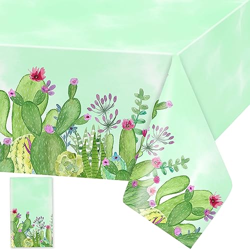 Kaktus Tischdecke Cactus Tischdecken Anlage Kaktus Plastik Tischtuch Rechteckige Wasserdicht Kaktus Motiv Geburtstag Party Dekoration, 137 x 274cm, 1 Stück Kaktus Tischdecke Cactus Tischdecken Anlage Kaktus Plastik Tischtuch Rechteckige Wasserdicht Kaktus Motiv Geburtstag Party Dekoration, 137 x 274cm, 1 Stück von Domgoge