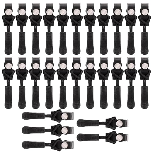 27 Stück Reißverschluss Reparatur Set, 3 Größen RSofortiger eißverschluss Zipper Universell Reisverschluss Reparaturset Abnehmbares Ersatz Zipper für Zelte Jacken Koffer Mantel Ruckäcke (Schwarz) 27 Stück Reißverschluss Reparatur Set, 3 Größen RSofortiger eißverschluss Zipper Universell Reisverschluss Reparaturset Abnehmbares Ersatz Zipper für Zelte Jacken Koffer Mantel Ruckäcke (Schwarz) von Domicubes