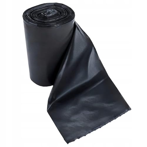 DomoDomo Müllbeutel 60l – 30 Stück, super robust & extra reißfest, aus hochwertiger LDPE-Folie (22 µm) in elegantem Schwarz – ideal für Haushalt, Büro & Industrie, umweltfreundlich & langlebig von DomoDomo