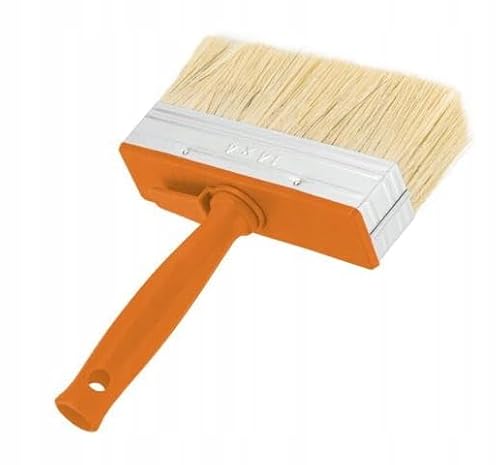 Domodomo Malerpinsel 14 cm großer Flächenstreicher für Wandfarbe Tapetenkleister und Grundierung mit ergonomischem Griff, Flächenstreicher für Wandfarbe, Universal Malerpinsel mit Griff Domodomo Malerpinsel 14 cm großer Flächenstreicher für Wandfarbe Tapetenkleister und Grundierung mit ergonomischem Griff, Flächenstreicher für Wandfarbe, Universal Malerpinsel mit Griff von DomoDomo