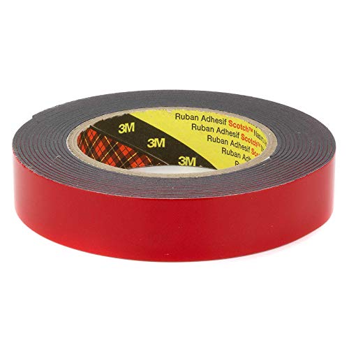 3M 5962F universelles Hochleistungsklebeband doppelseitiges Acrylic Plus Klebeband schwarz 4 Meter Länge 1,6mm Dicke 25mm x 4 Meter 3M 5962F universelles Hochleistungsklebeband doppelseitiges Acrylic Plus Klebeband schwarz 4 Meter Länge 1,6mm Dicke 25mm x 4 Meter von DonDo