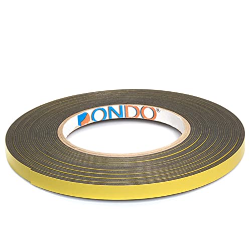 Dondo ACR11-Pro doppelseitiges Acryl Klebeband für schwer zu verklebende Kunststoffe Metall Glas 9mm x 10m von DonDo