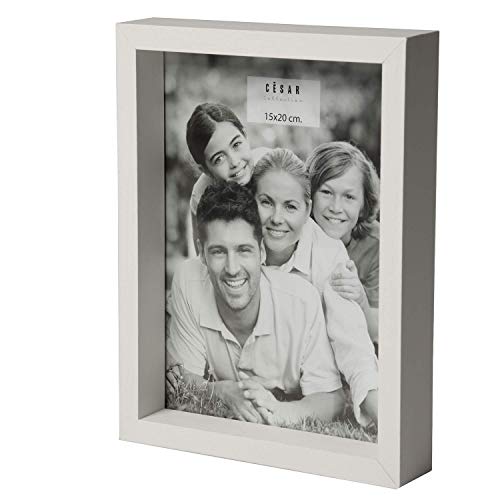 DONREGALOWEB Set mit 2 Bilderrahmen für Fotos von 15 x 20 cm, Holz, Weiß DONREGALOWEB Set mit 2 Bilderrahmen für Fotos von 15 x 20 cm, Holz, Weiß von DonRegaloWeb