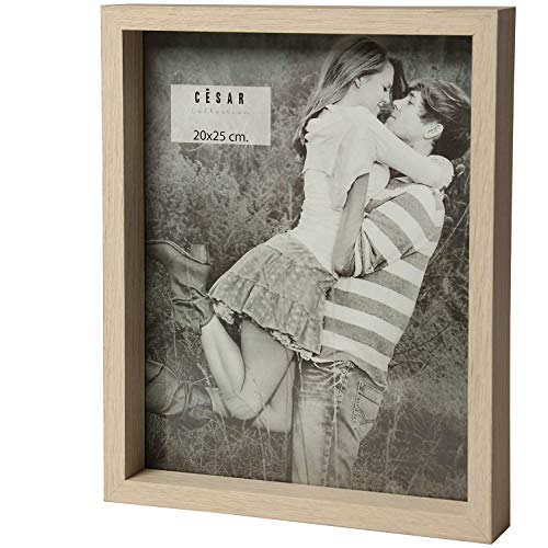 DONREGALOWEB Set mit 2 Bilderrahmen für Fotos von 20 x 25 cm, Holz, weiß gealtert DONREGALOWEB Set mit 2 Bilderrahmen für Fotos von 20 x 25 cm, Holz, weiß gealtert von DonRegaloWeb