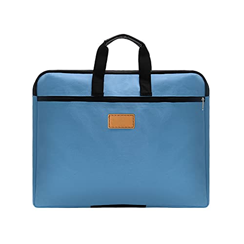 Oxford Dokumententasche mit Griff, A4-Papiergröße, Oxford-Dokumentenmappe, Akkordeon-Ordner, Aufbewahrungstasche, geeignet für Schule, Zuhause, Geschäft, 30,5 x 38,1 cm, Blau Oxford Dokumententasche mit Griff, A4-Papiergröße, Oxford-Dokumentenmappe, Akkordeon-Ordner, Aufbewahrungstasche, geeignet für Schule, Zuhause, Geschäft, 30,5 x 38,1 cm, Blau von DongAi
