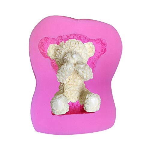Teddybär Silikonform, Karten Und Ton, Trennmittel Silikon,Fondant Silikonform Moulessilicone Chocolat for Cake Fondant Teddybär Silikonform, Karten Und Ton, Trennmittel Silikon,Fondant Silikonform Moulessilicone Chocolat for Cake Fondant von Dongzhi