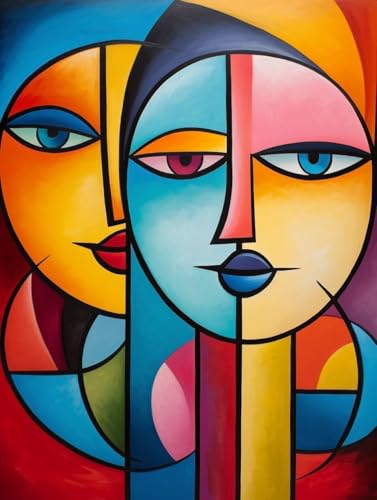 Diamond Painting Abstrakt Diamond Painting Erwachsene, DIY Diamant Painting Bilder Gesicht Diamond Art Mit Diamond Painting Zubehör, Malen Nach Zahlen Malerei Kits fur Home Wand Dekor 60x80 cm Pd52 Diamond Painting Abstrakt Diamond Painting Erwachsene, DIY Diamant Painting Bilder Gesicht Diamond Art Mit Diamond Painting Zubehör, Malen Nach Zahlen Malerei Kits fur Home Wand Dekor 60x80 cm Pd52 von Donpeer