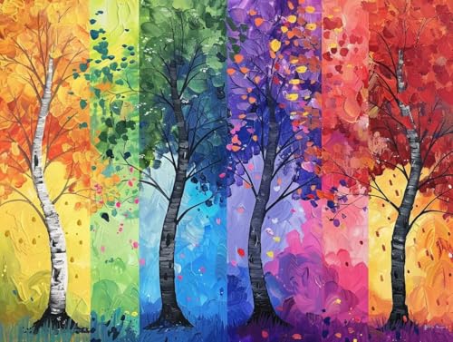 Diamond Painting Lebensbaum Diamant Painting Bilder Kinder, 30x40cm, 5D Diamond Painting Erwachsene DIY Malen nach Zahlen Kulisse Diamond Painting Set, Basteln Mädchen, Home Wand Dekor Geschenke Pd929 von Donpeer