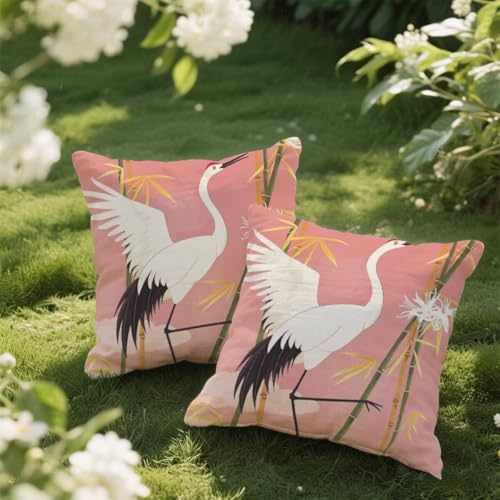 Outdoor Kissen 100x100 cm 2er Set Kissenbezug Rosa Kissen Deko Kissenbezüge Atmungsaktiv Wetterfest,Quadrat Sofakissen Samtstoff Kissenhülle Chinesischer Stil Outdoorkissen für Garten Balkon Deko e170 Outdoor Kissen 100x100 cm 2er Set Kissenbezug Rosa Kissen Deko Kissenbezüge Atmungsaktiv Wetterfest,Quadrat Sofakissen Samtstoff Kissenhülle Chinesischer Stil Outdoorkissen für Garten Balkon Deko e170 von Donpeer