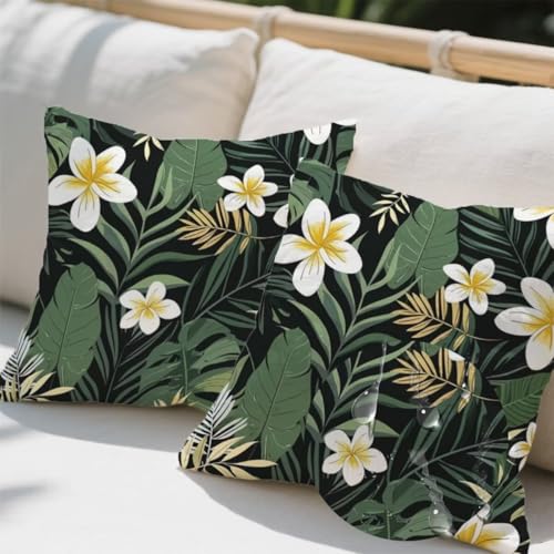 Outdoor Kissen 60x60 cm 2er Set Kissenbezug Anlage Kissen Deko Kissenbezüge Atmungsaktiv Wetterfest, Quadrat Sofakissen Samtstoff Kissenhülle Blume Outdoorkissen für Garten Balkon Deko Geschenke e714 Outdoor Kissen 60x60 cm 2er Set Kissenbezug Anlage Kissen Deko Kissenbezüge Atmungsaktiv Wetterfest, Quadrat Sofakissen Samtstoff Kissenhülle Blume Outdoorkissen für Garten Balkon Deko Geschenke e714 von Donpeer