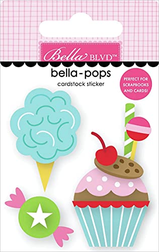 My Candy Girl Bella-Pops 3D Stickers-Sugar! Sugar! My Candy Girl Bella-Pops 3D Stickers-Sugar! Sugar! von Doodlebug