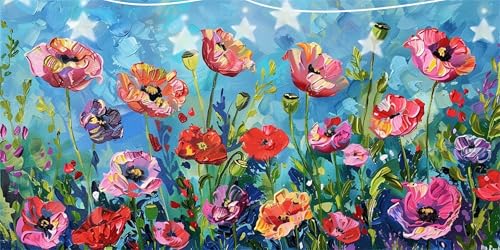 Diamond Painting Anlage Diamant Paintings Wildblumen Diamond Painting Erwachsene Anfänger, 5D DIY Mosaikherstellung Arts Craft, Crystal Stickerei Diamant Malerei für Deko Wohnzimmer 30x60cm G6-551 Diamond Painting Anlage Diamant Paintings Wildblumen Diamond Painting Erwachsene Anfänger, 5D DIY Mosaikherstellung Arts Craft, Crystal Stickerei Diamant Malerei für Deko Wohnzimmer 30x60cm G6-551 von Doontiny