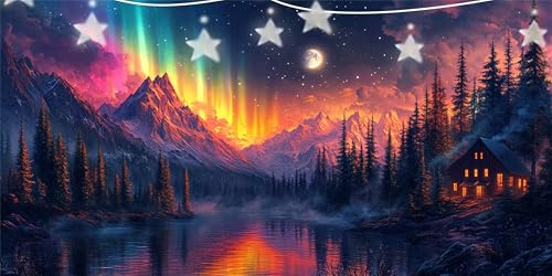 Diamond Painting Aurora Diamant Paintings Kabine Diamond Painting Erwachsene Anfänger, 5D DIY Mosaikherstellung Arts Craft, Crystal Stickerei Diamant Malerei für Wanddeko Schlafzimmer 30x60cm G6-651 Diamond Painting Aurora Diamant Paintings Kabine Diamond Painting Erwachsene Anfänger, 5D DIY Mosaikherstellung Arts Craft, Crystal Stickerei Diamant Malerei für Wanddeko Schlafzimmer 30x60cm G6-651 von Doontiny