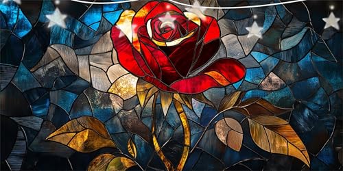 Diamond Painting Erwachsene Blitz Diamond Painting Rose Diamant Paintings bilder, Diamant Malerei Kits Cross Stitch Stickerei Kunsthandwerk für Deko Wohnzimmer, Geschenke für Frauen 100x200cm G6-956 Diamond Painting Erwachsene Blitz Diamond Painting Rose Diamant Paintings bilder, Diamant Malerei Kits Cross Stitch Stickerei Kunsthandwerk für Deko Wohnzimmer, Geschenke für Frauen 100x200cm G6-956 von Doontiny