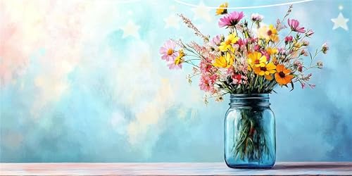 Diamond Painting Erwachsene Chrysantheme Diamond Painting Vase Diamant Paintings bilder, Diamant Malerei Art Kits Cross Stitch Stickerei Kunsthandwerk Sets für Wanddeko Schlafzimmer 80x160cm G6-446 Diamond Painting Erwachsene Chrysantheme Diamond Painting Vase Diamant Paintings bilder, Diamant Malerei Art Kits Cross Stitch Stickerei Kunsthandwerk Sets für Wanddeko Schlafzimmer 80x160cm G6-446 von Doontiny
